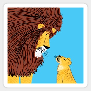 Listen To The Lion Sticker